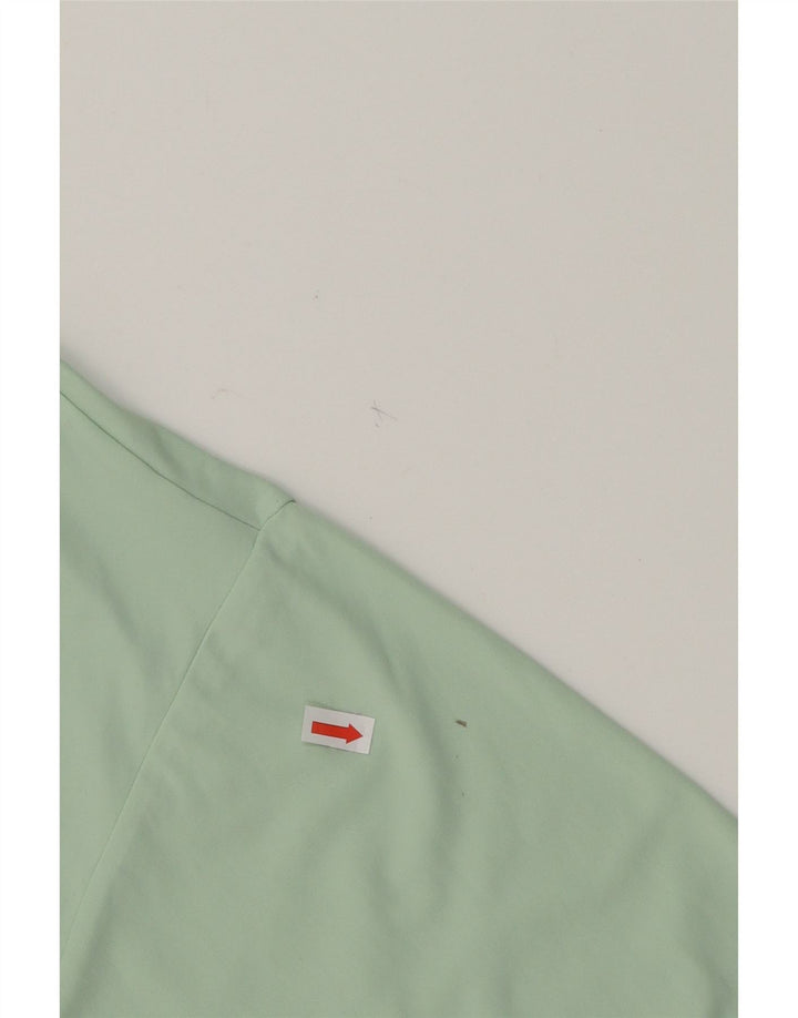 NIKE Womens Dri Fit Top Long Sleeve UK 18 XL Green Polyester Vintage Nike and Second-Hand Nike from Messina Hembry 