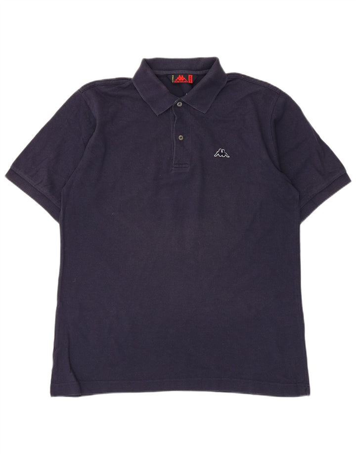 Kappa herre poloshirt Medium marineblå bomuld