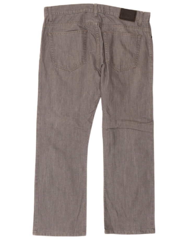 Marks & Spencer Straight Jeans til mænd W36 L29 Grå bomuld