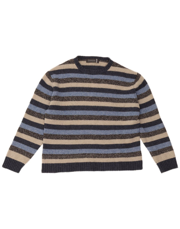 Fisherman Out Of Ireland Dame Crew Neck Jumper Sweater UK 16 Large Multic