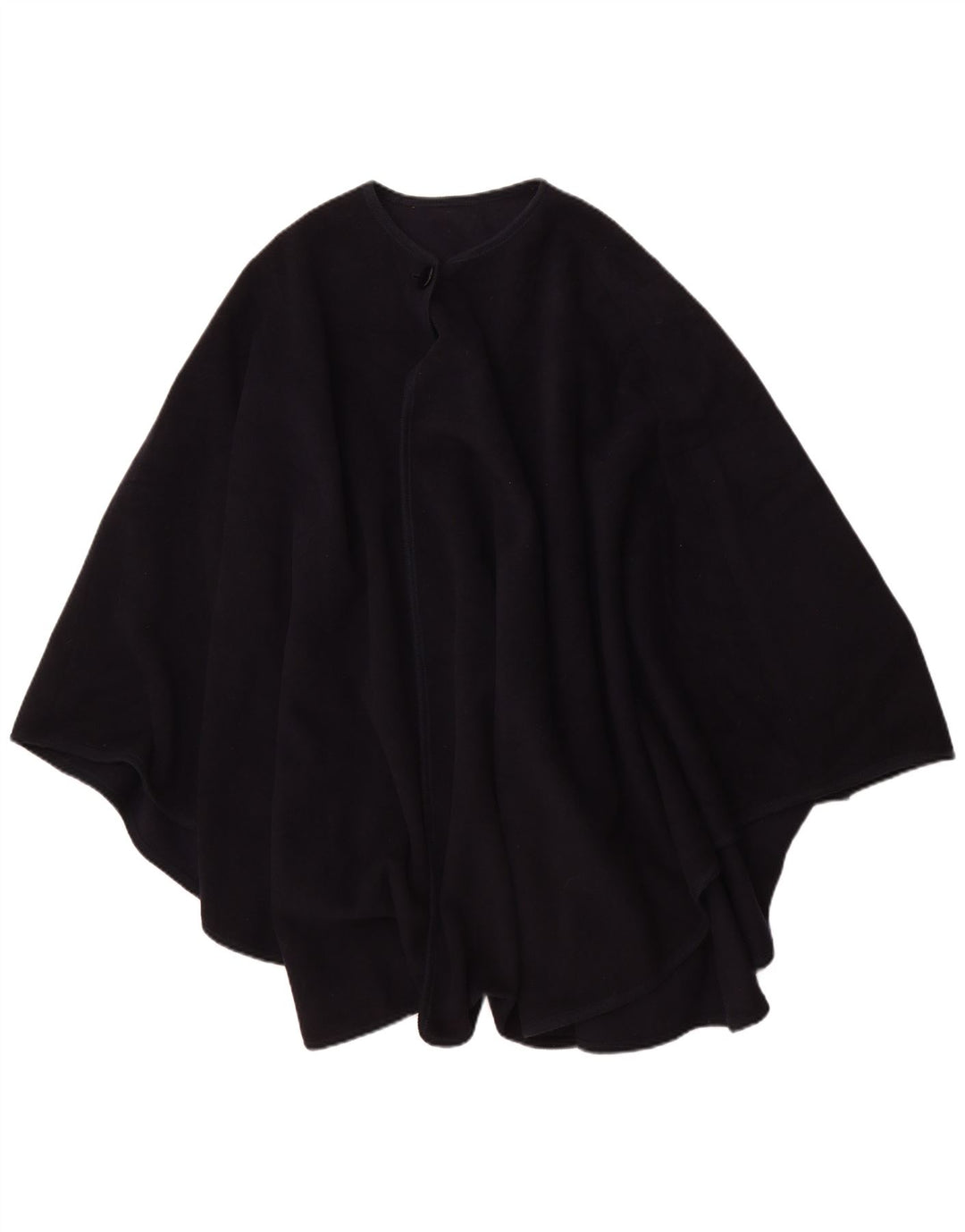 Vintage ponchofrakke til kvinder One Size Marineblå