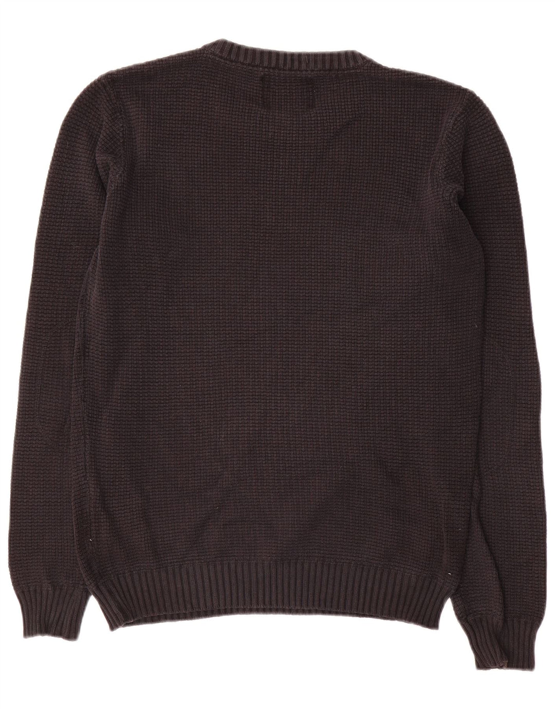 Jack & Jones Herre sweater med rund hals, lille sort bomuld