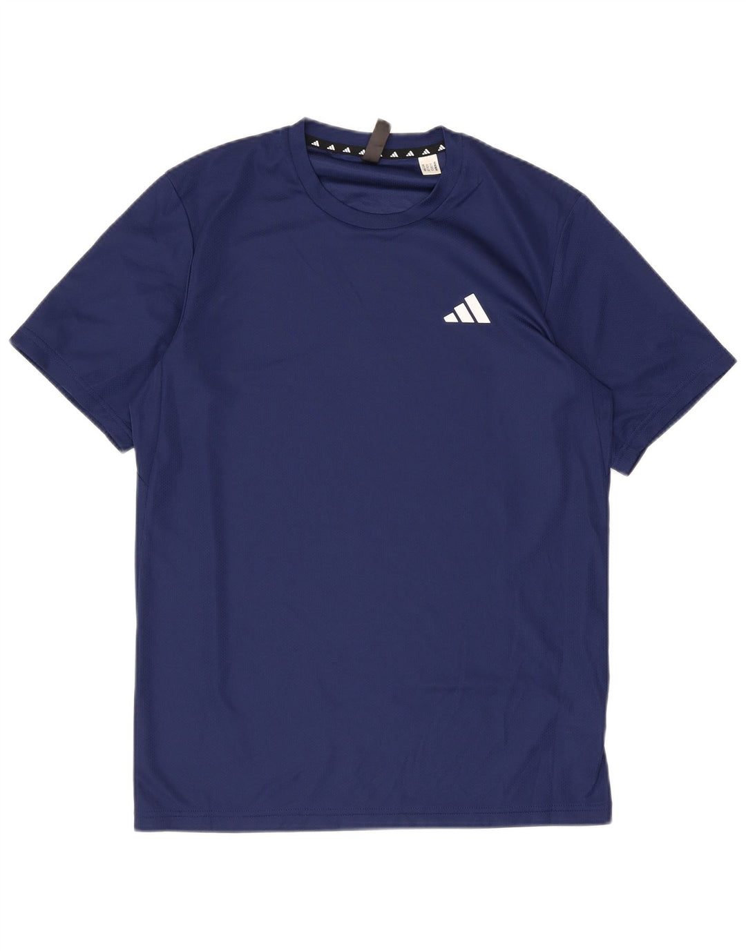 ADIDAS Aeroready T-shirt top til mænd, lille marineblå polyester