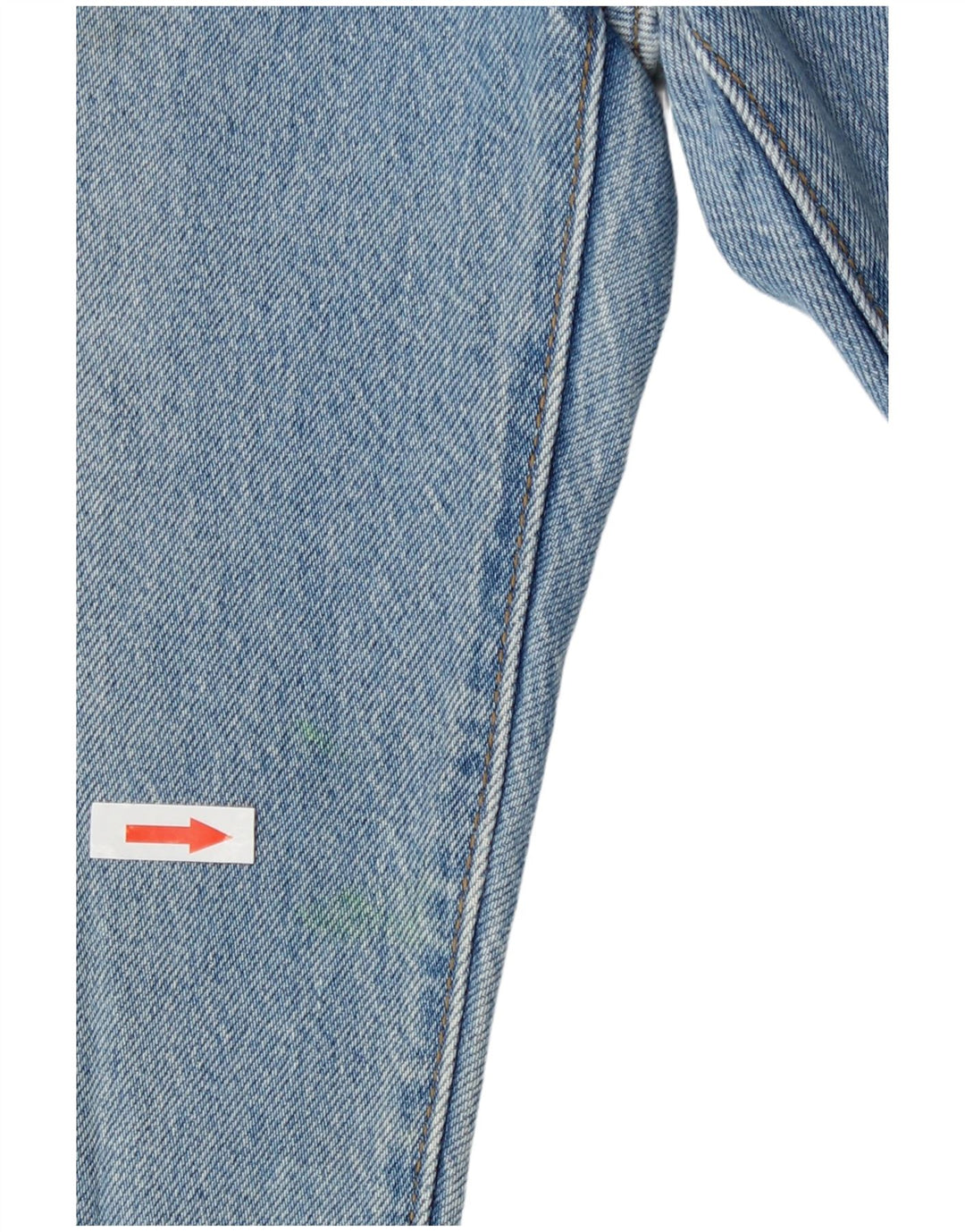 Levi's Dame Ribcage Straight Jeans W24 L27 Blå Bomuld