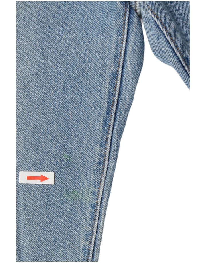 Levi's Dame Ribcage Straight Jeans W24 L27 Blå Bomuld