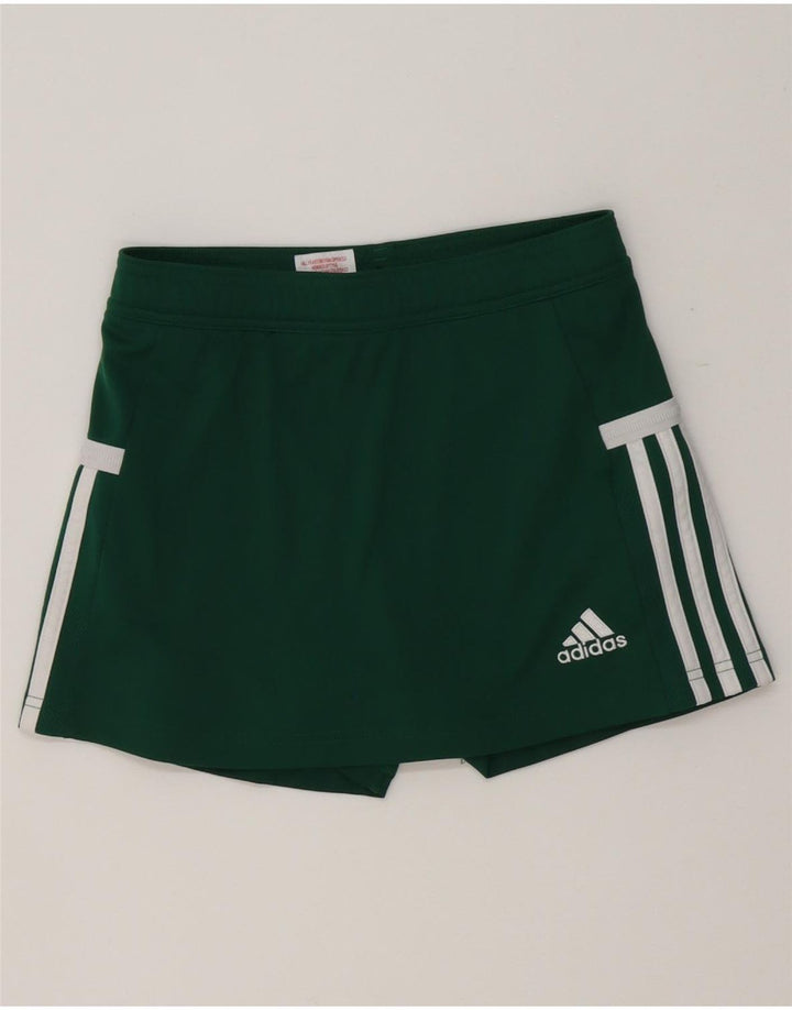 Adidas Girls Skort 11-12 År Grøn Polyester