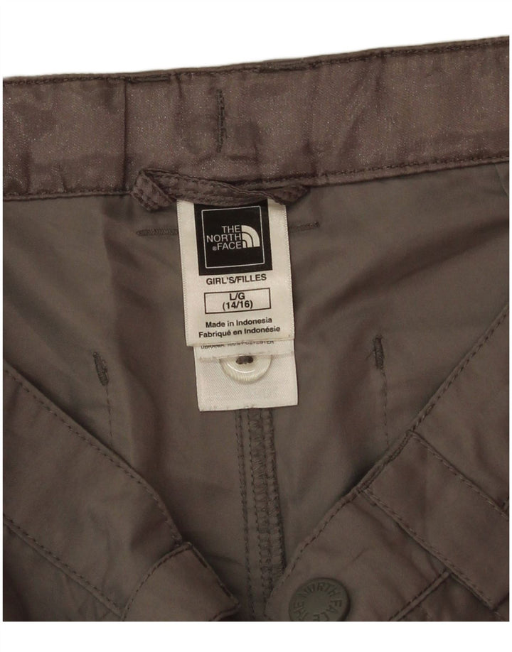 The North Face Girls Cargo Shorts 14-15 år Large W30 Grå Polyester