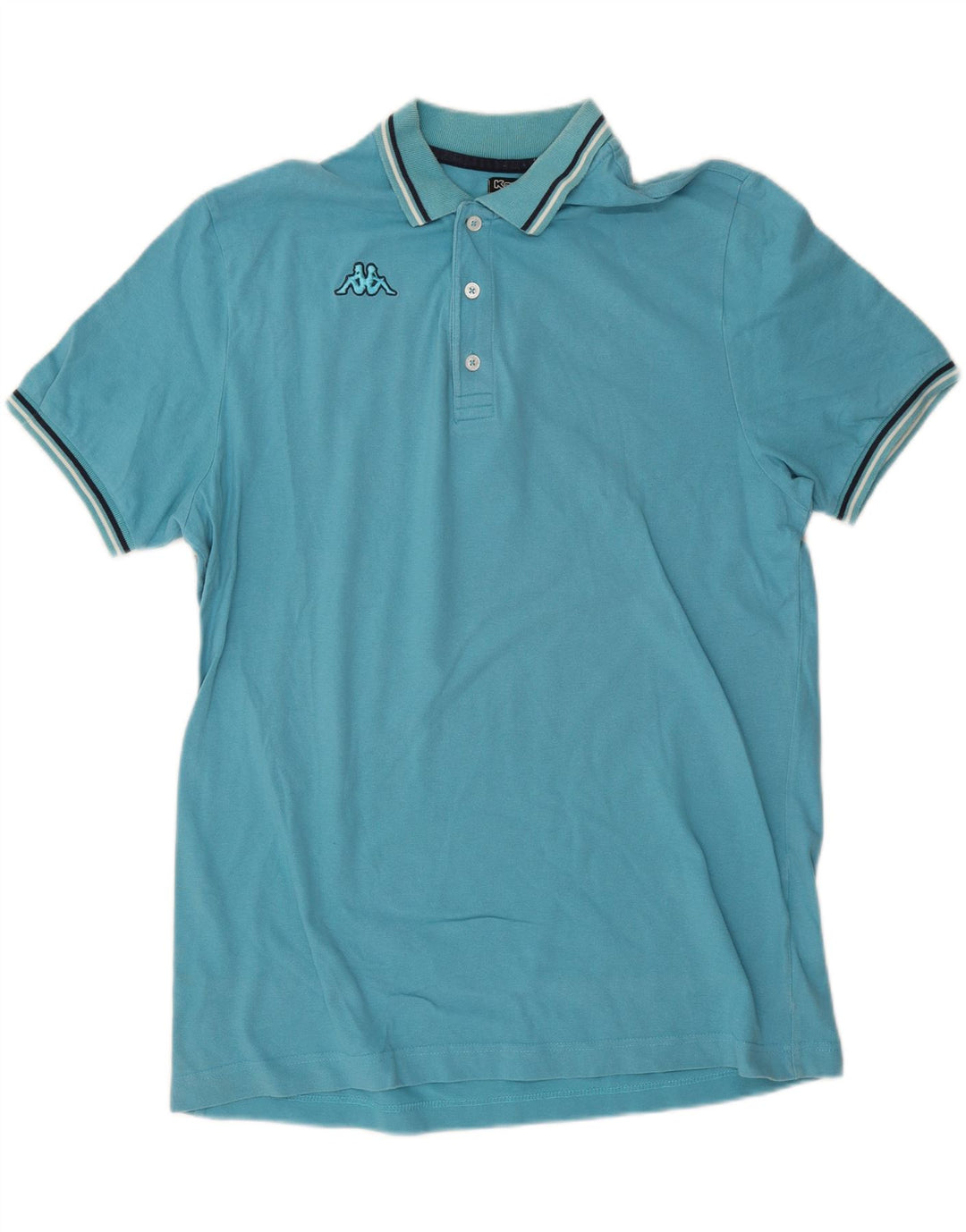 Kappa herre poloshirt XL blå