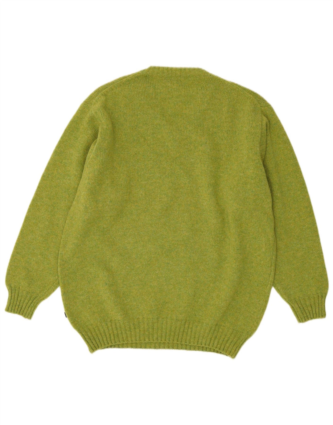 Guess Herre V-hals sweater Stor grøn uld