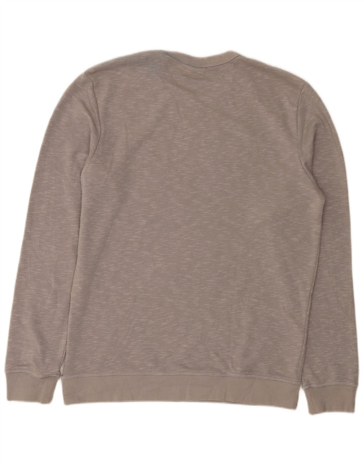 Jack & Jones Herre grafisk sweatshirt Jumper Medium Grey Flecked