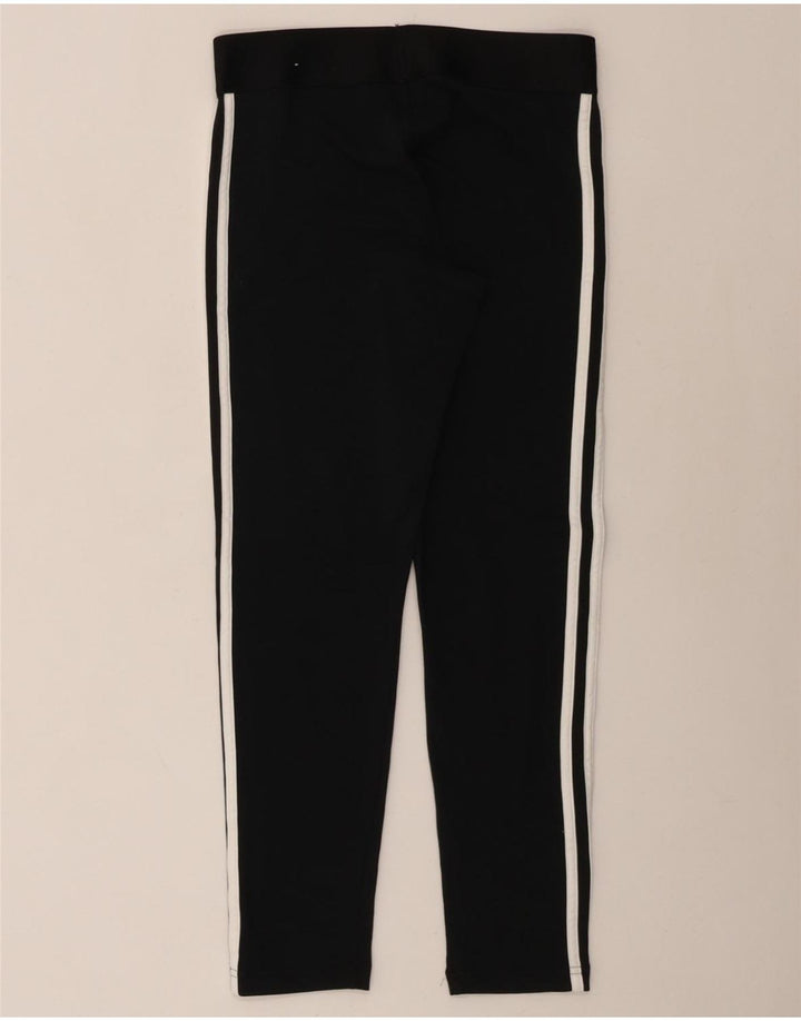 ADIDAS Womens Leggings UK 8/10 Small Black