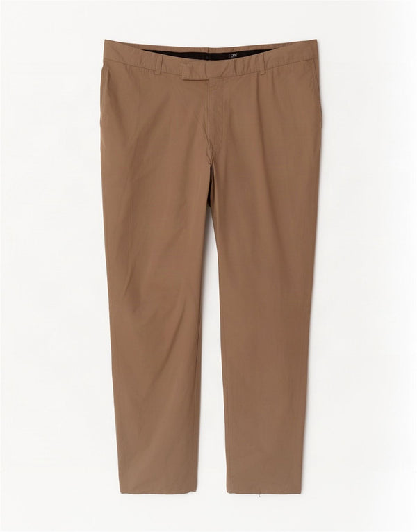 Hugo Boss Mens Straight Suit Trousers W36 L33 Beige