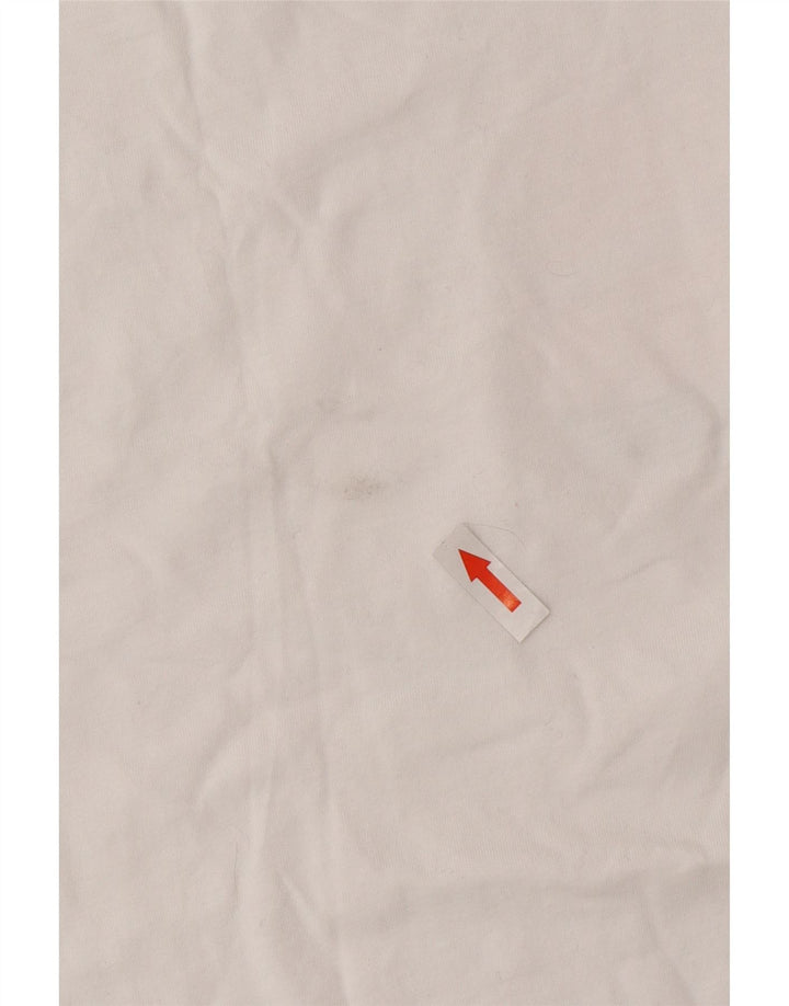 Vans Herre Classic Fit Grafisk T-Shirt Top Stor Hvid Bomuld