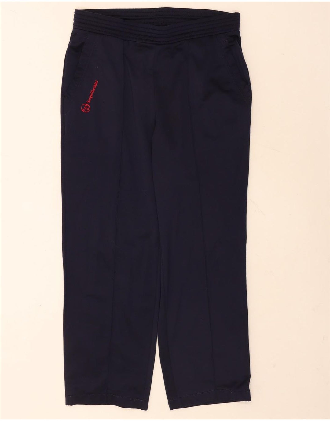 Sergio Tacchini Herre fuld træningsdragt IT 46 Small Navy Blue Colourblock