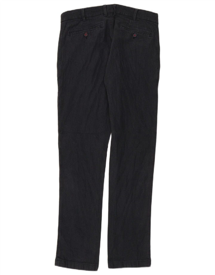 Dacks Slim Chino-bukser til mænd IT 48 Medium W32 L32 Sort bomuld