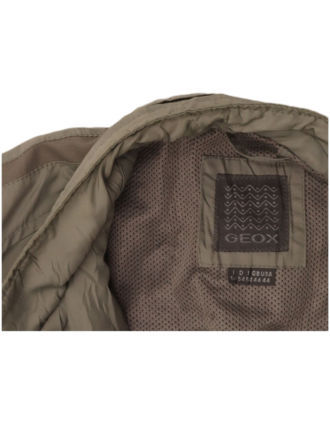 GEOX Mens Utility Jacket UK 44 2XL Grey