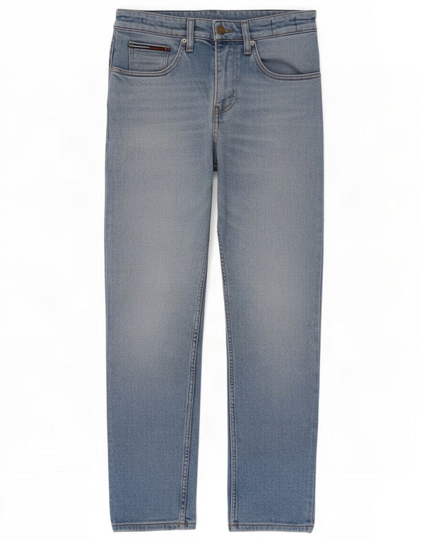 Tommy Hilfiger Mens Slim Jeans W30 L30 Blue Cotton