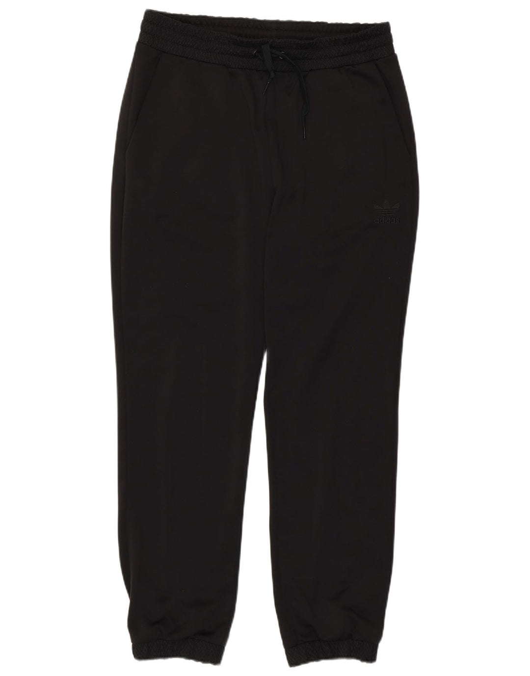 Adidas Dame træningsdragt Bukser Joggers UK 14 Medium Sort Polyester