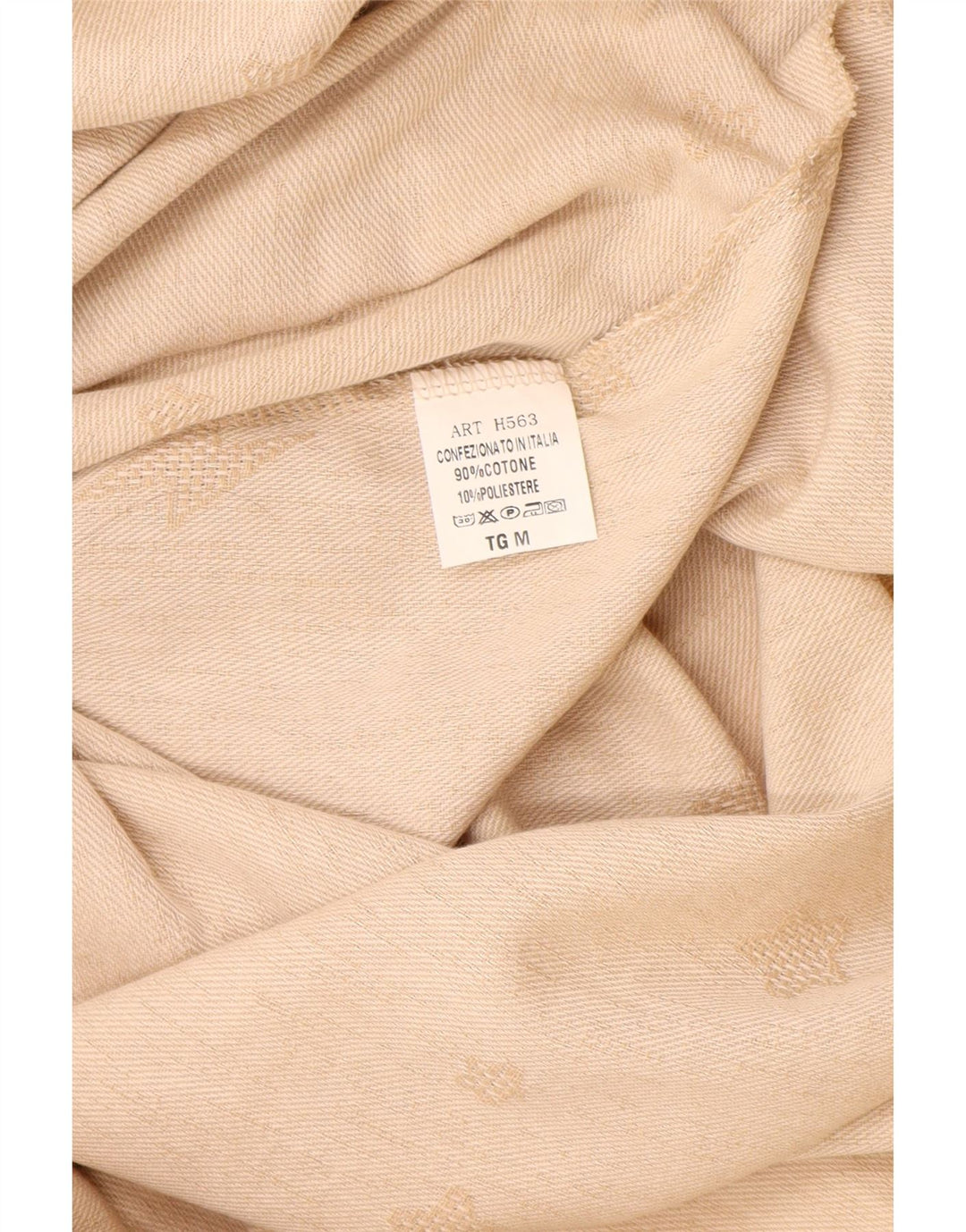 KIKISIX kvinders abstrakt mønster ærmeløs Maxikjole UK 14 Medium Beige