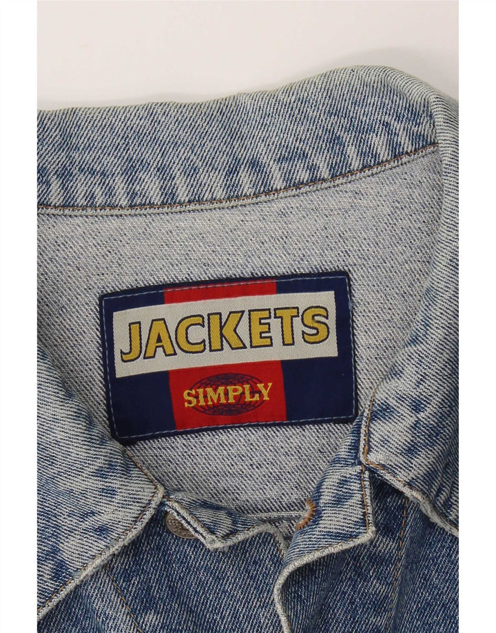 Vintage denimjakke til mænd UK 38 Medium Blue
