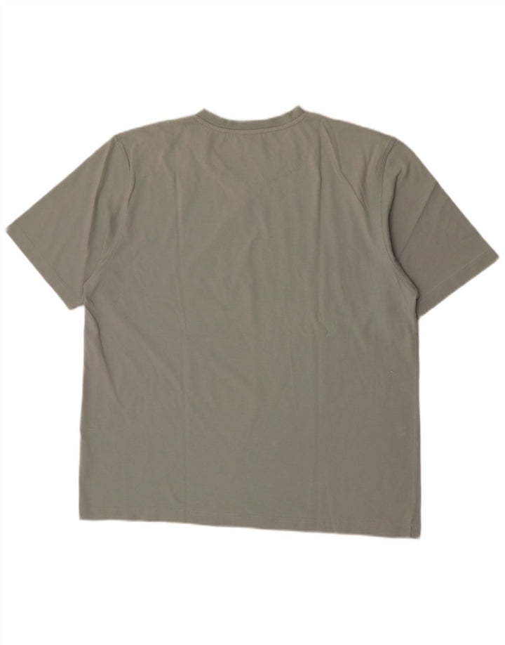 Ellesse Herre T-Shirt Top XL Grå Bomuld