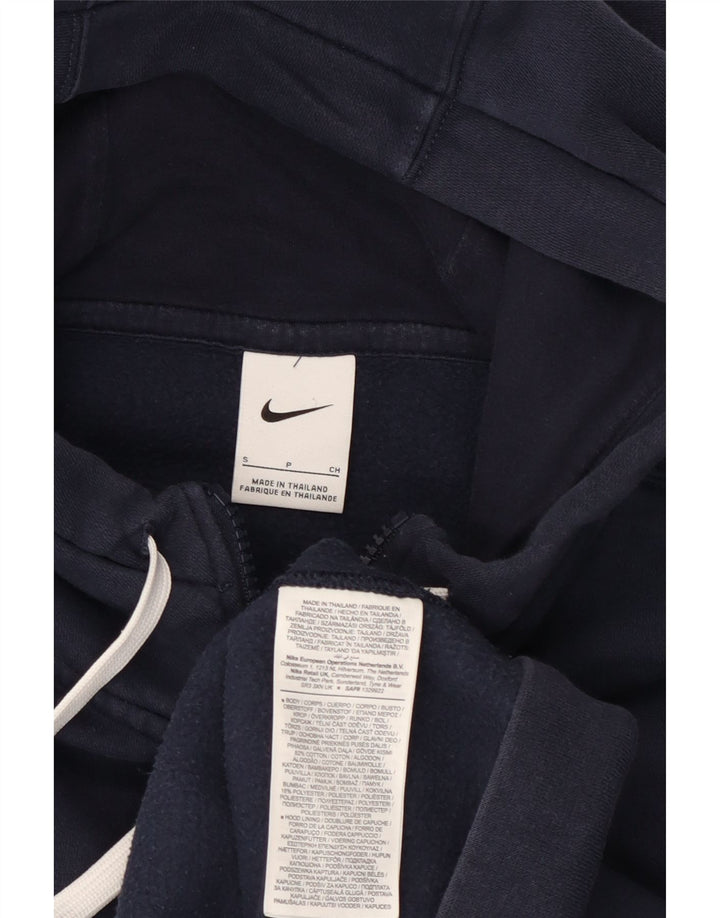 Nike Hættetrøje med lynlås til mænd, lille marineblå bomuld