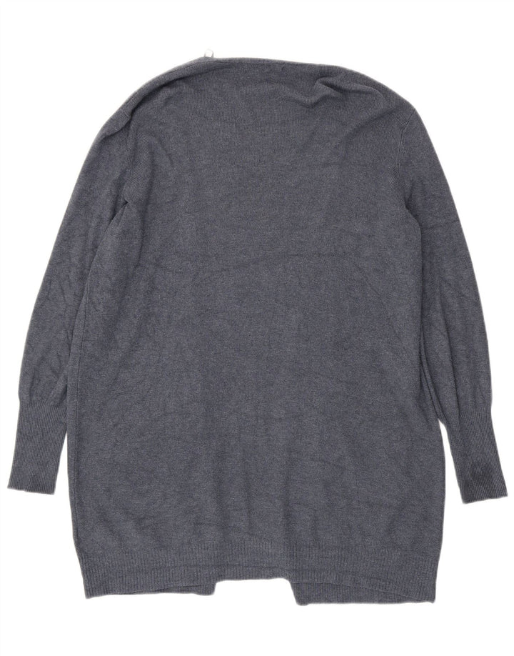 Marks & Spencer Dame oversized cardigan sweater UK 12 Medium Blue