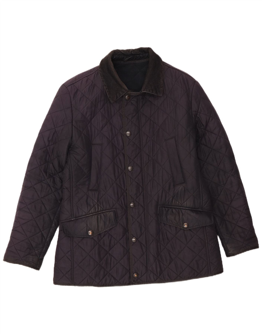 Barbour Herre quiltet jakke UK 38 Medium Navy Blue