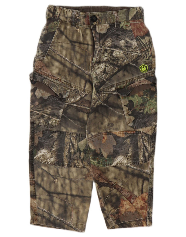Game Winner Boys Cargo-bukser 4-5 år Small W22 L18 Khaki Camouflage