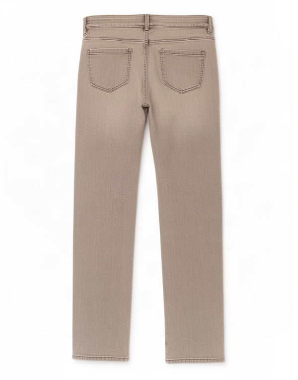 Marks & Spencer Dame Straight Jeans UK 16 Large W30 L29 Grå Bomuld