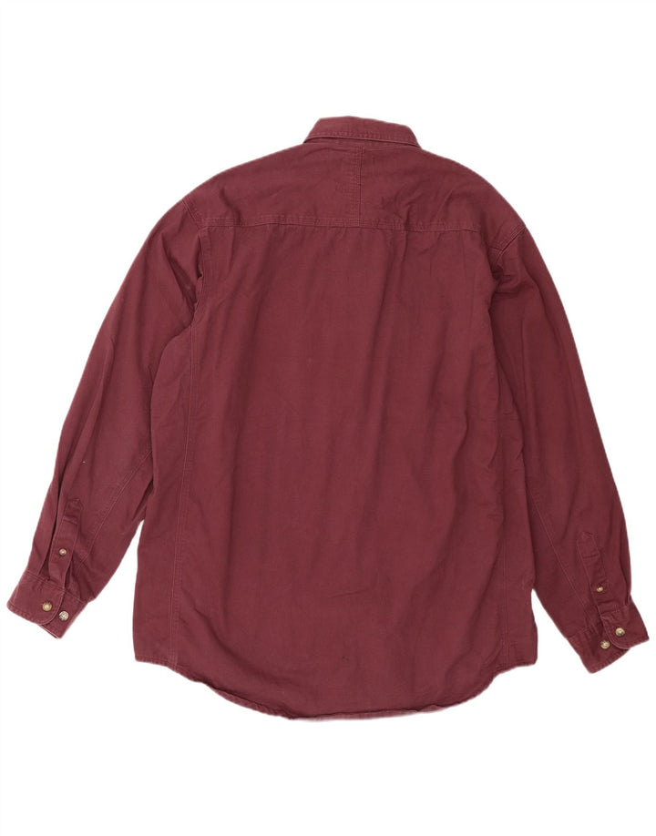 Wrangler Herreskjorte Stor Bourgogne bomuld