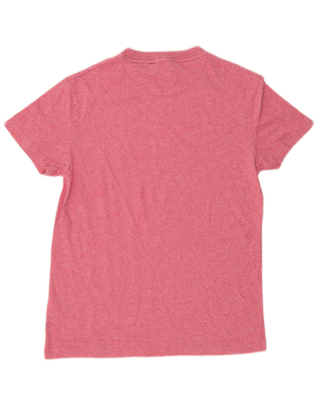 Superdry Herre T-shirt Top Lille Pink Flecked Bomuld