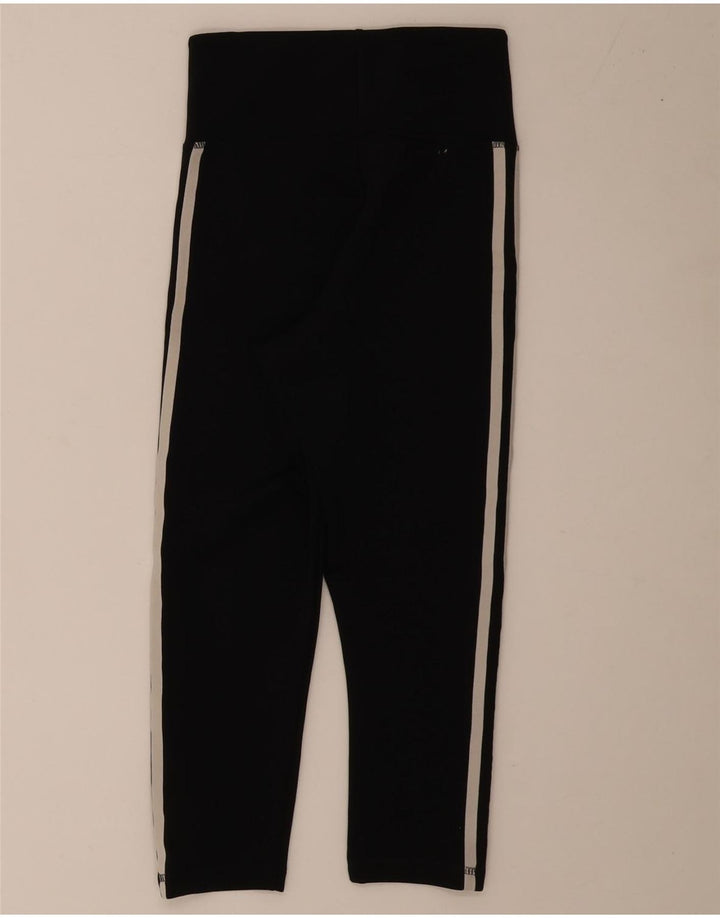 Adidas Dame Climalite Capri Leggings UK 4/6 XS Sort Polyester