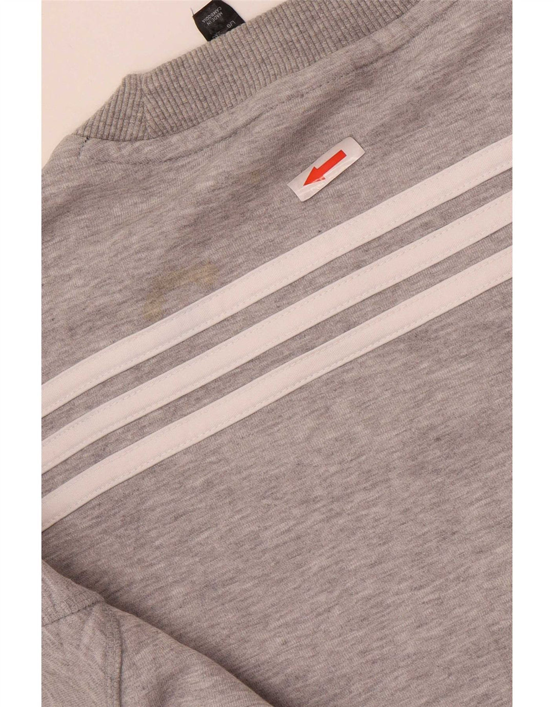 Adidas Herre Washington Huskies Grafisk Sweatshirt Jumper Stor Grå Bomuld