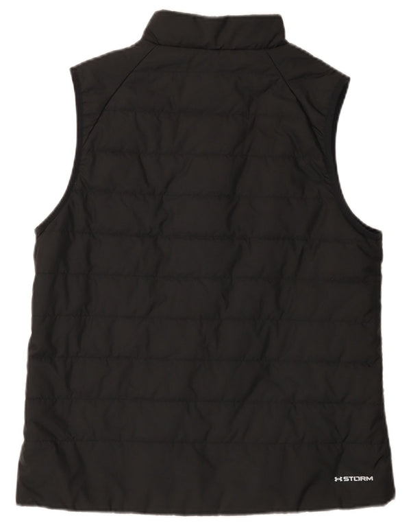 Under Armour Womens Polstret Gilet UK 14 Medium Black Polyester
