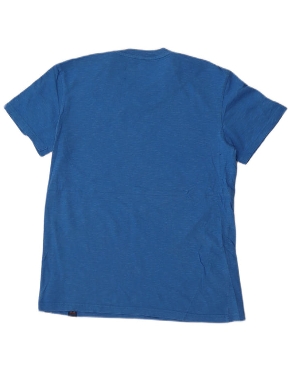 Lee Boys Regular Fit Grafisk T-Shirt Top 11-12 år Blå Bomuld