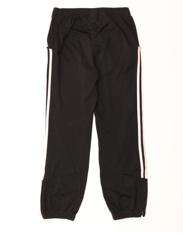 Adidas Drenge Træningsdragt Bukser Joggers 11-12 År Sort Polyester