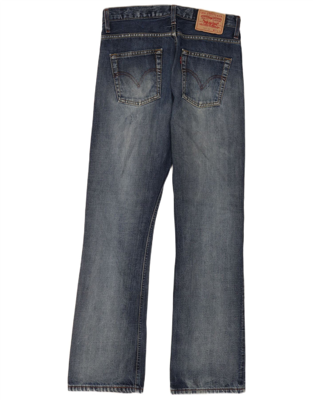 Levi's Herre 507 Bootcut Jeans W31 L34 Blå Bomuld