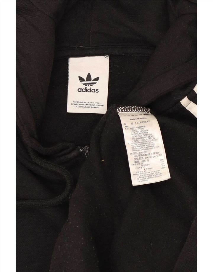 Adidas Herre hættetrøje Jumper Medium Sort Bomuld
