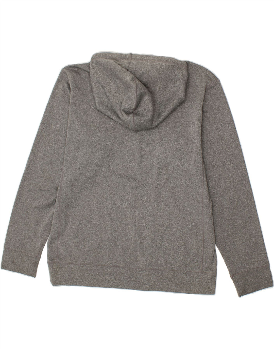 NIKE Mens Therma-Fit Graphic Hoodie Jumper Medium Grey Polyester Vintage Nike and Second-Hand Nike from Messina Hembry 