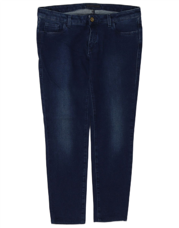 TRUSSARDI koniske jeans til kvinder W29 L28 Marineblå