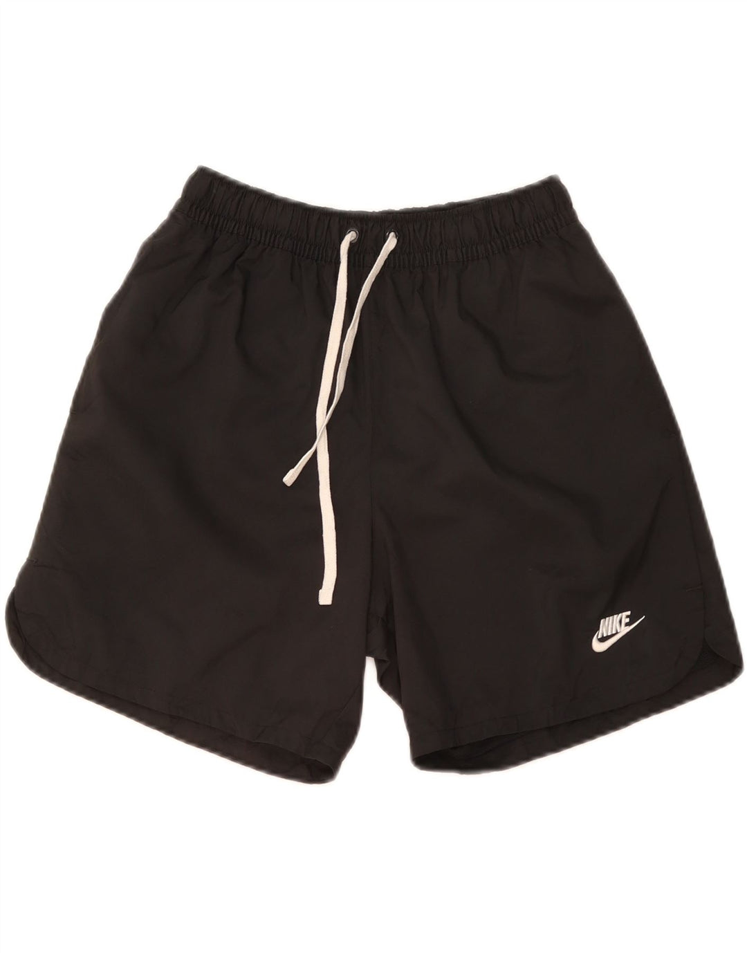 NIKE Sportsshorts til mænd, små sorte polyester