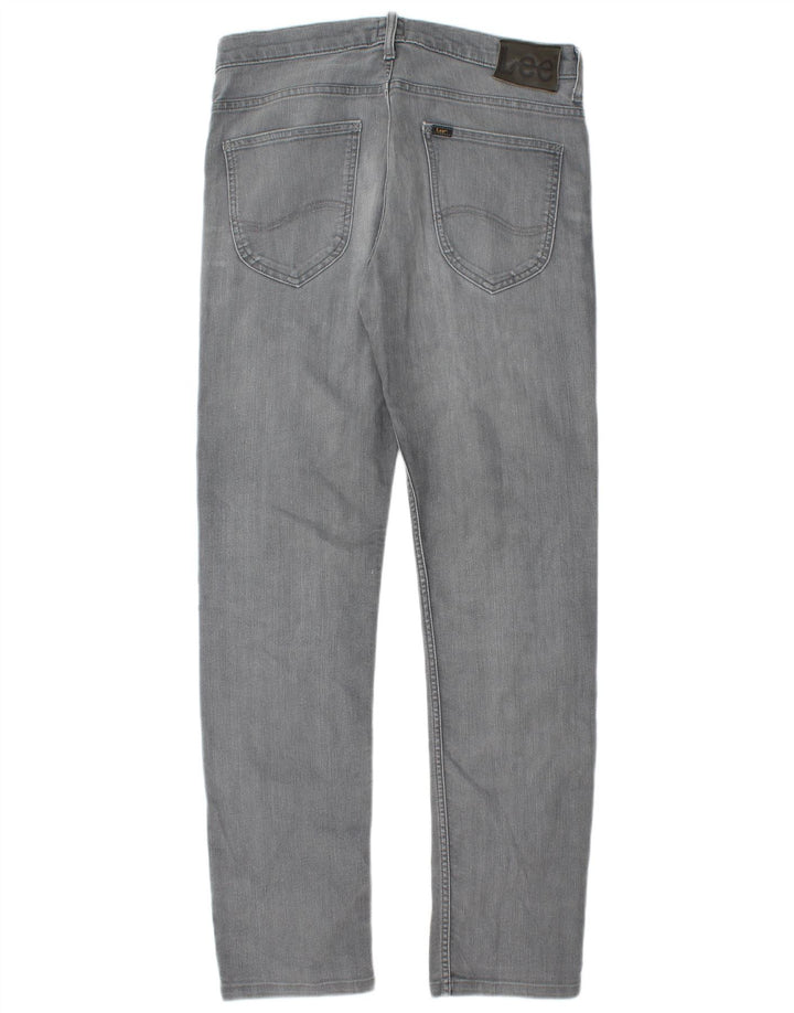 LEE Herre Powell Slim Jeans W33 L32 Grå Bomuld