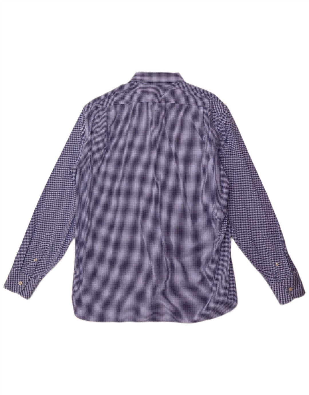 J. Crew Stretch-skjorte til mænd Str. 17 17/12 XL Blå Gingham