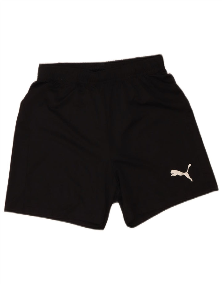 Puma Boys Sports Shorts 13-14 År Sort Polyester