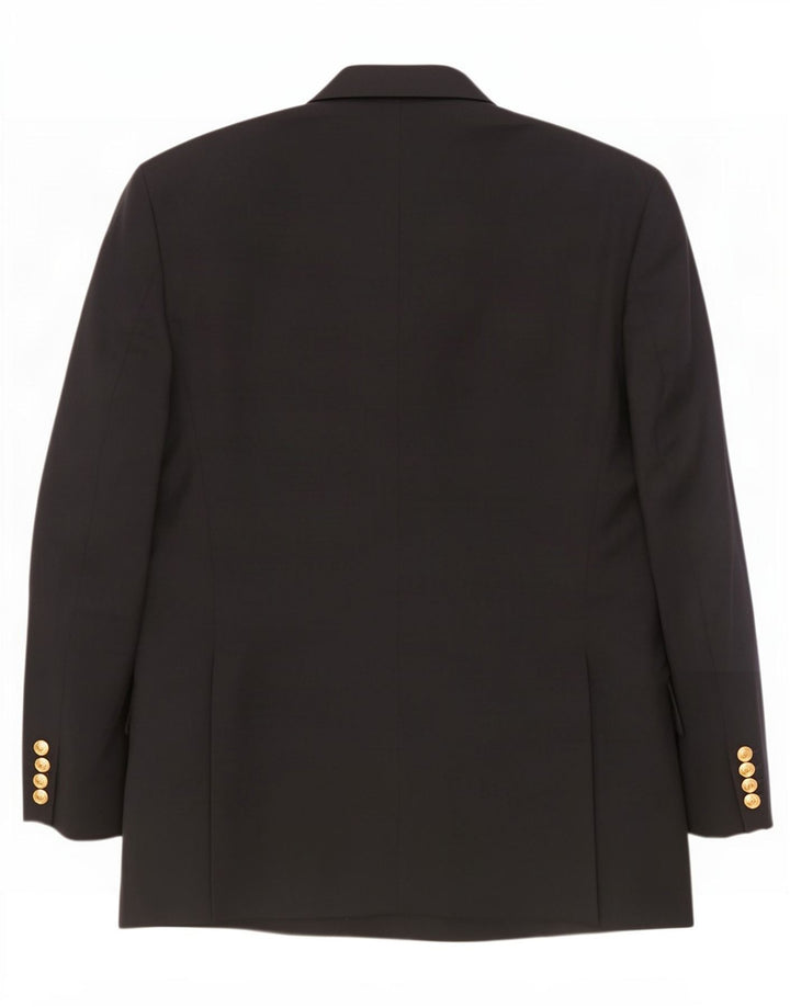 Valentino Herre Double Breasted Blazer Jacket UK 38 Medium Navy Blue