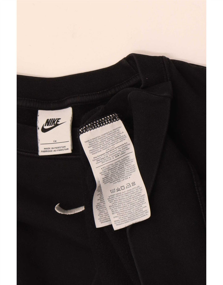 Nike Oversized Sweatshirt Jumper UK 18 XL sort bomuld