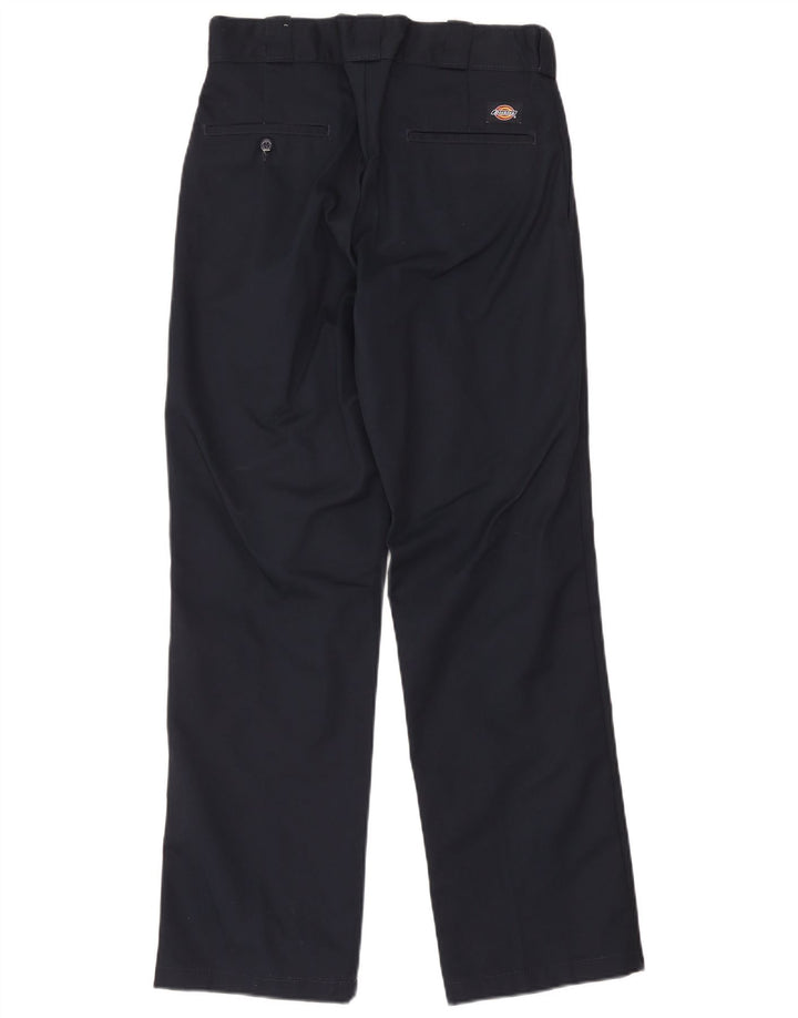 Dickies Straight Chino-bukser til mænd W31 L32 Marineblå polyester