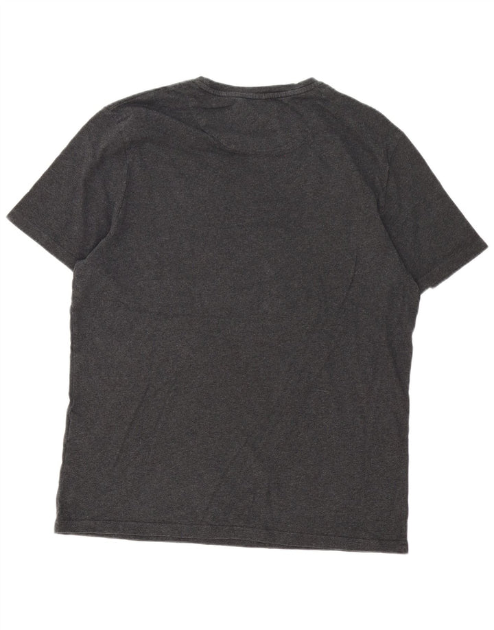Lyle & Scott Herre T-Shirt Top XL Grå Bomuld