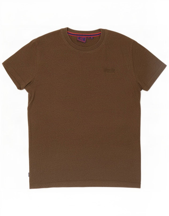 Superdry Herre T-shirt Top Medium Khaki Bomuld